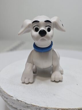 McDonalds Happy Meal Toy Disney 101 Dalmatians Dog W/Blue Collar Toy